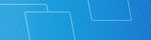 Baner w kolorze niebieskim